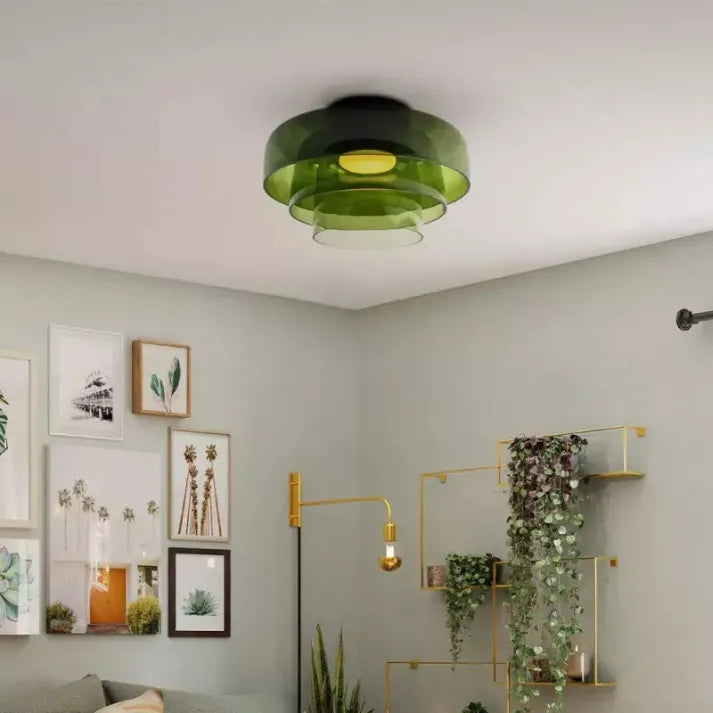 Elegant Clear Glass Pendant Light