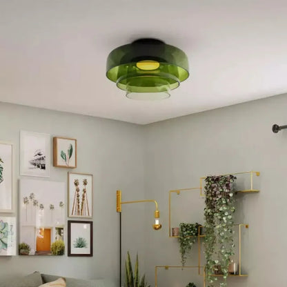 Elegant Clear Glass Pendant Light