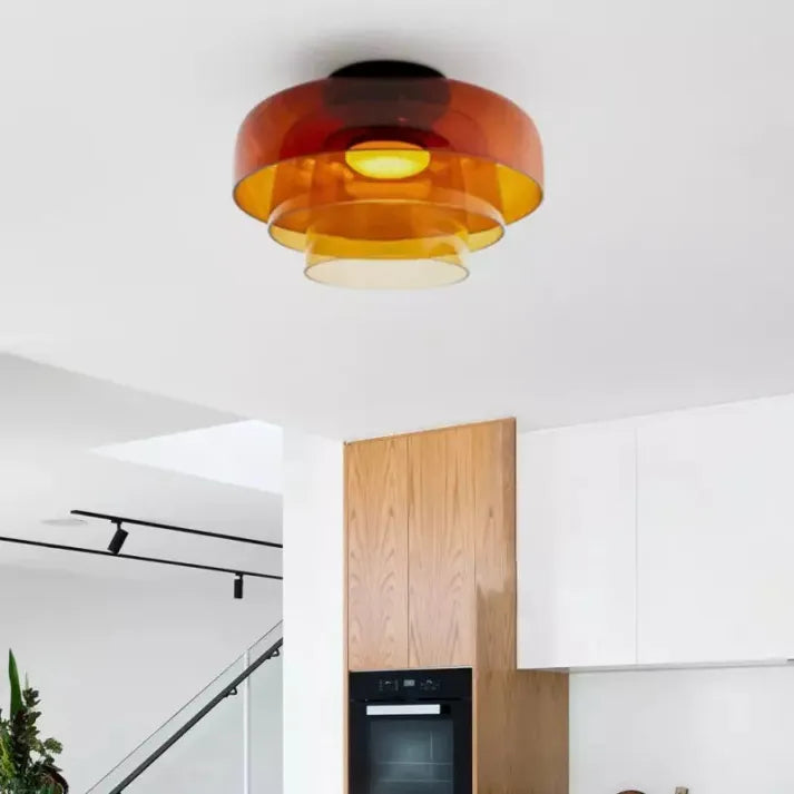 Elegant Clear Glass Pendant Light