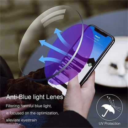 Stylish Blue Light Blocking Multifocal Reading Glasses