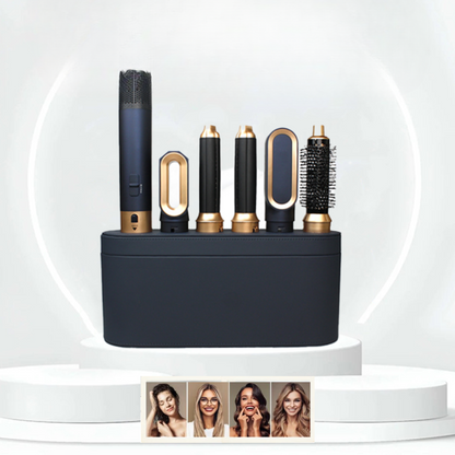 Pro Hair 5-in-1 Styling Tool | 1000W Ionic Hot Brush - Fesara