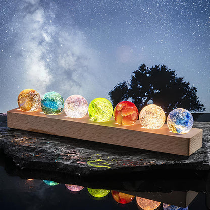 Glowing Decorative Crystal Balls - Fesara