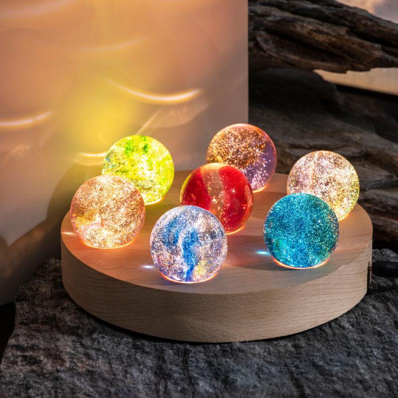 Glowing Decorative Crystal Balls