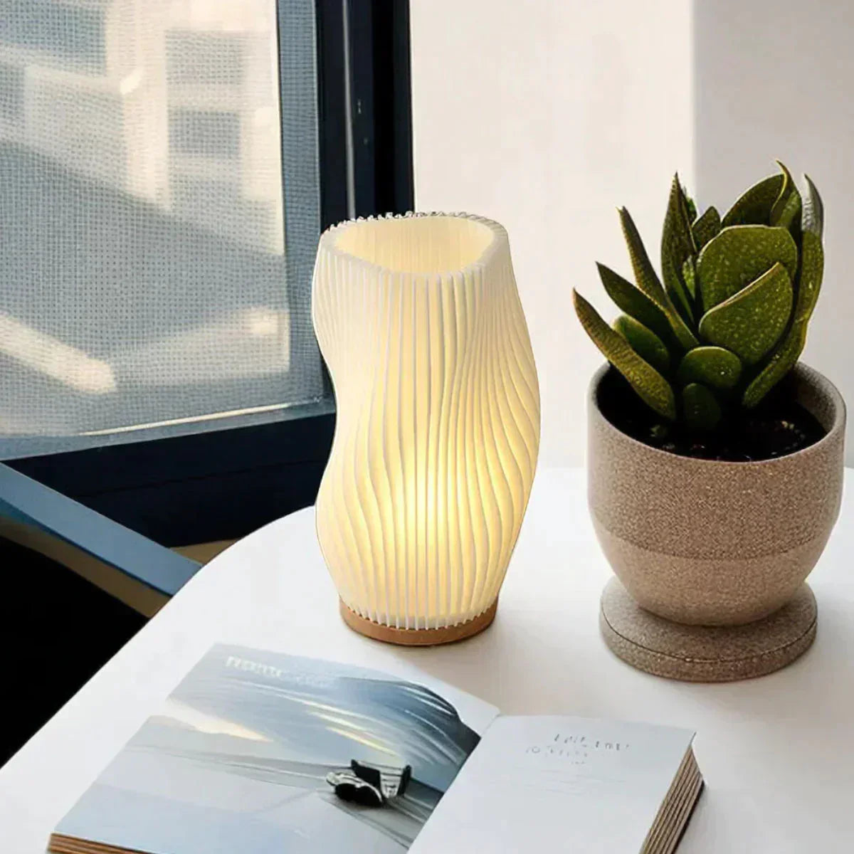 Colorful Golf Ball Table Lamp