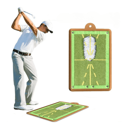 Portable Golf Training Mat with Instant Swing Analysis - Fesara
