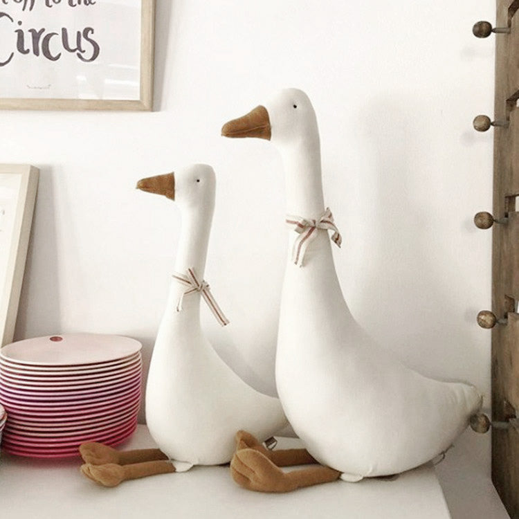 Cuddly Soft Goose Plush Toy Pillow