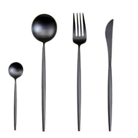 Premium Stainless Steel 24pc Flatware Set for Fine Dining - Fesara