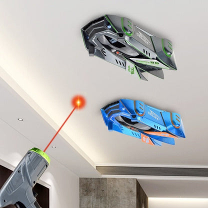 Fast Remote Control Wall Climber Laser RC Toy Car
