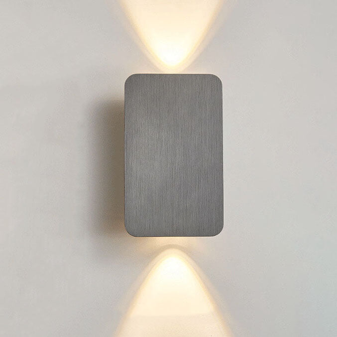 Simple Glass LED Wall Light 2 Pack