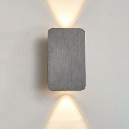 Simple Glass LED Wall Light 2 Pack
