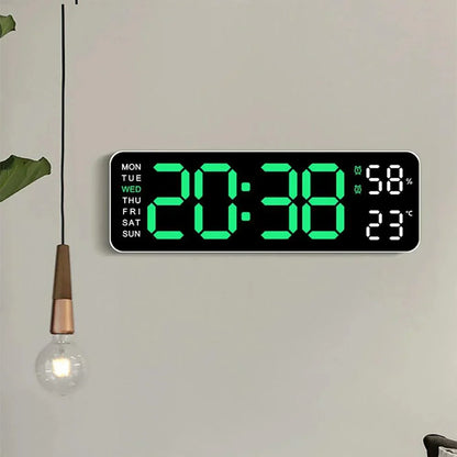 Smart Digital Alarm Clock with USB Charger and Clear Display