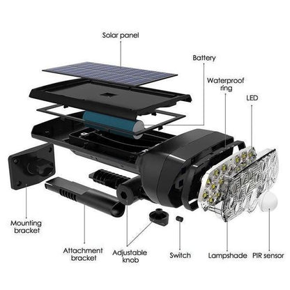 Rechargeable Outdoor Solar Light