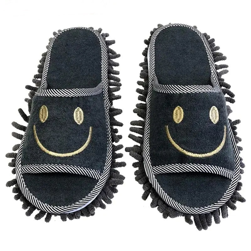 Practical Floor Cleaning Mop Slippers