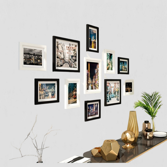 Easy Hang 11-Piece Photo Frame Kit - Fesara