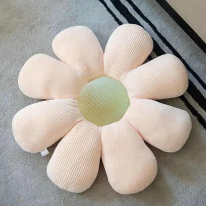 Soft Floral Pattern Chair Cushion