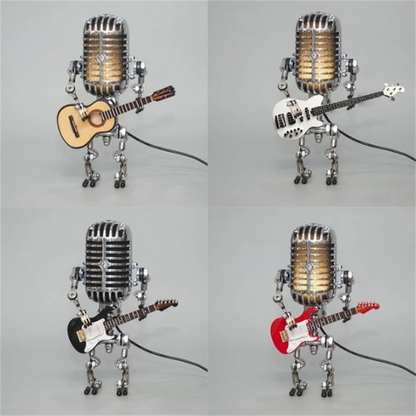 Vintage Style Guitar Table Lamp – Adjustable Warm Light