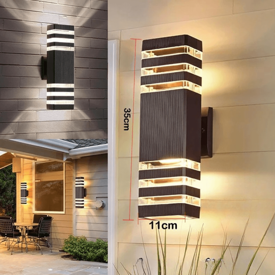 Outdoor LED Wall Light with Up Down Effect IP65 Waterproof