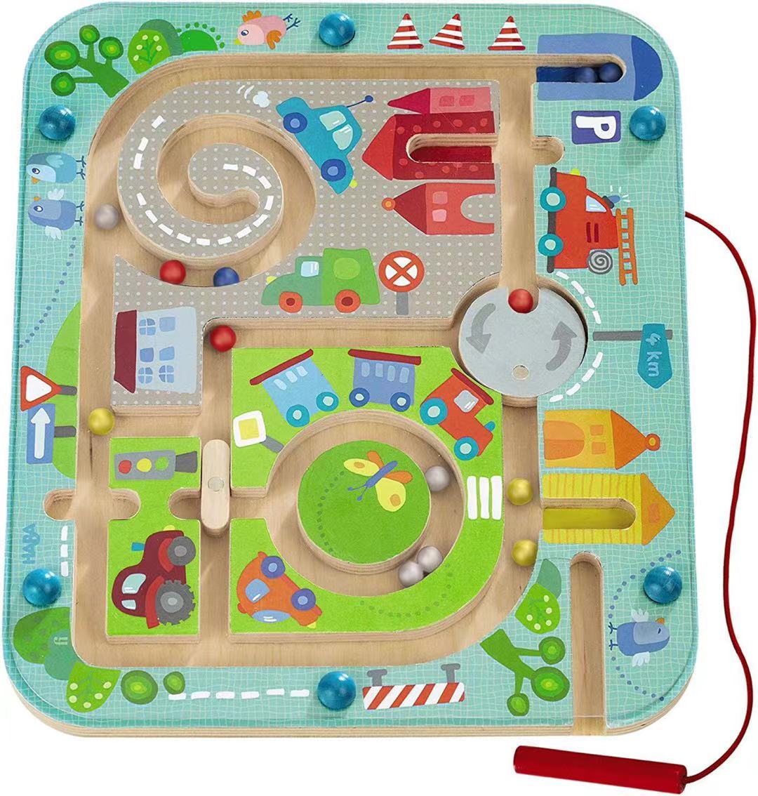 Magnetic Maze Puzzle Toy for Kids Fine Motor Skills - Fesara