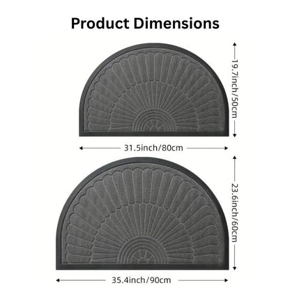 HalfCircle Welcome Door Mat - Door Mat - Wild Eye Vision