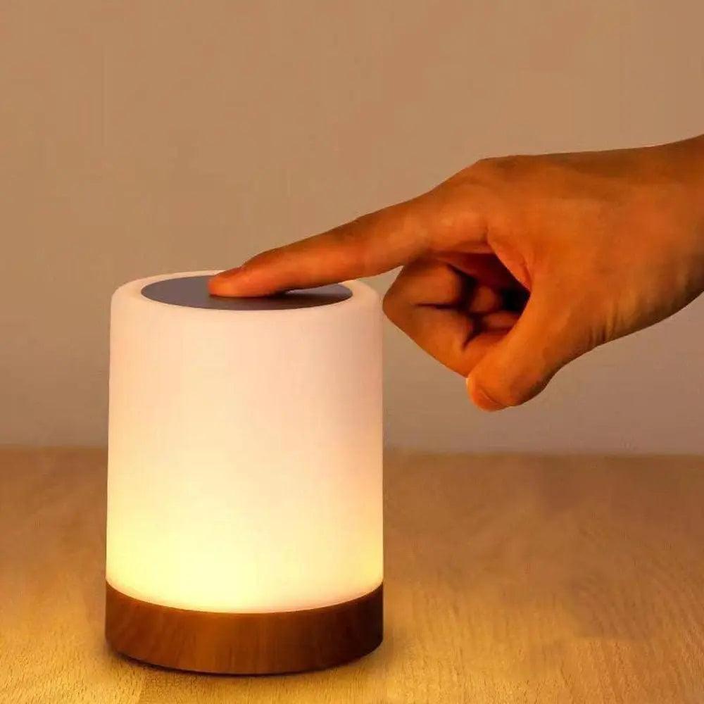 Compact LED Table Lamp with Touch Control