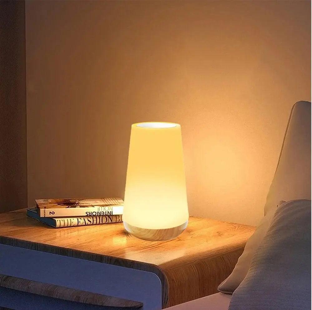 Compact LED Table Lamp with Touch Control