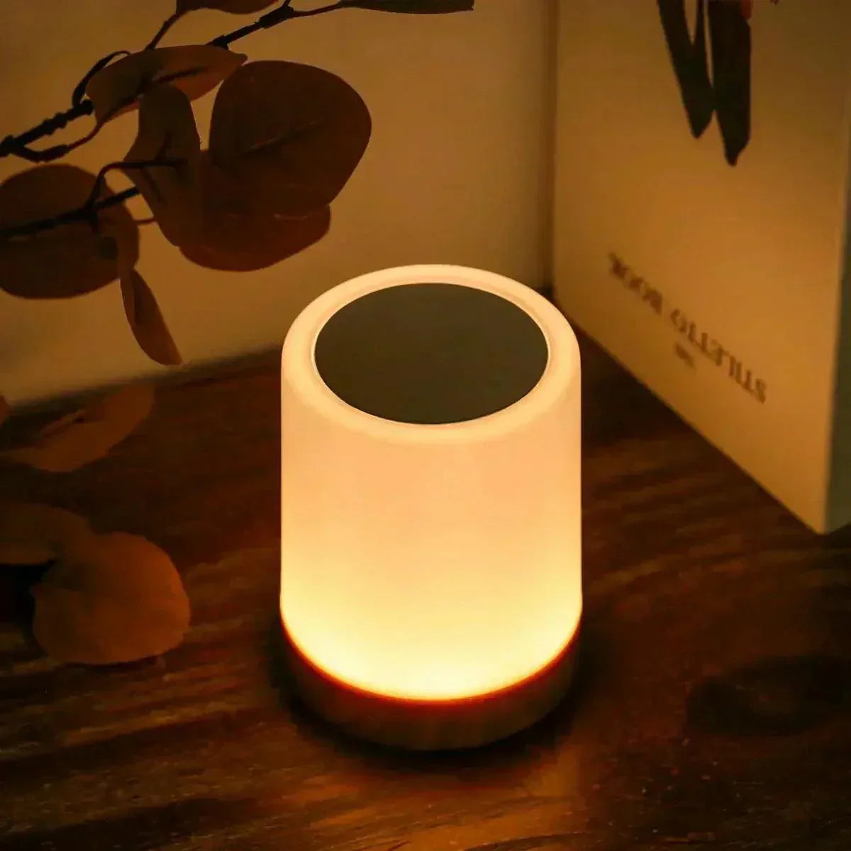 Compact LED Table Lamp with Touch Control