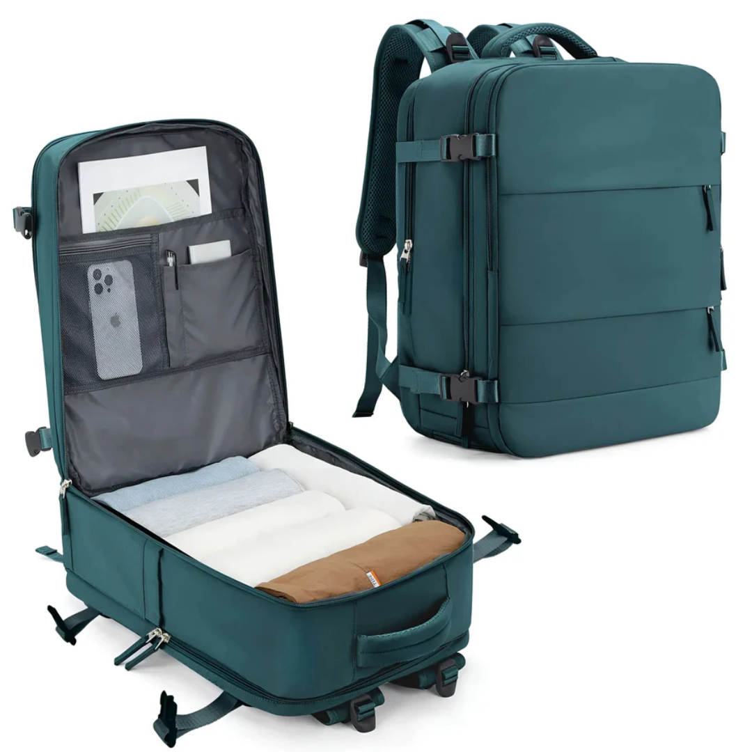 Compact Travel Suitcase with Large Storage Capacity