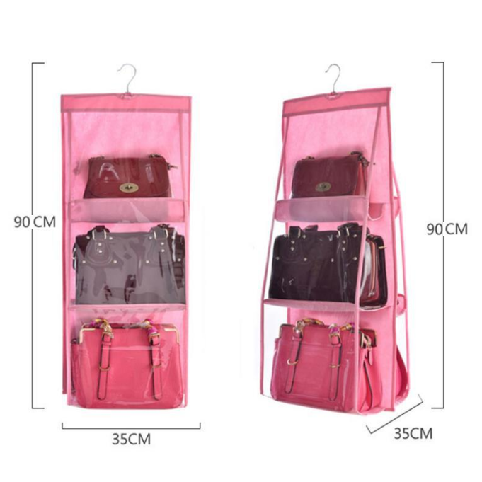 Collapsible Purse Hanging Storage Organizer