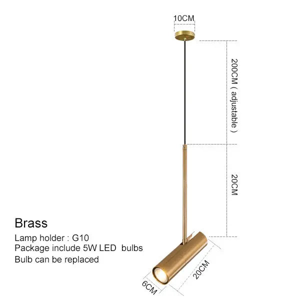 Stylish LED Hanging Bedroom Light