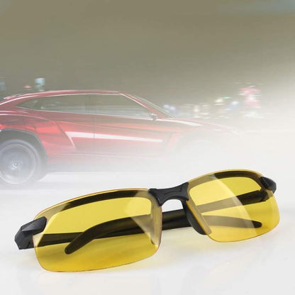 Anti Glare Night Vision Glasses with Yellow Lenses - Fesara