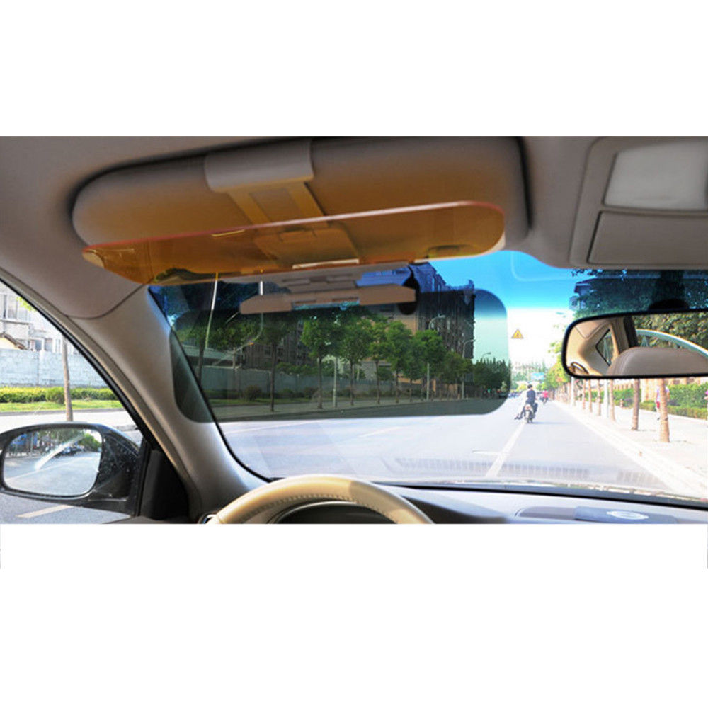 Universal 2-in-1 Car Sun Shade Visor
