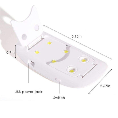 Fast UV LED Nail Dryer Lamp