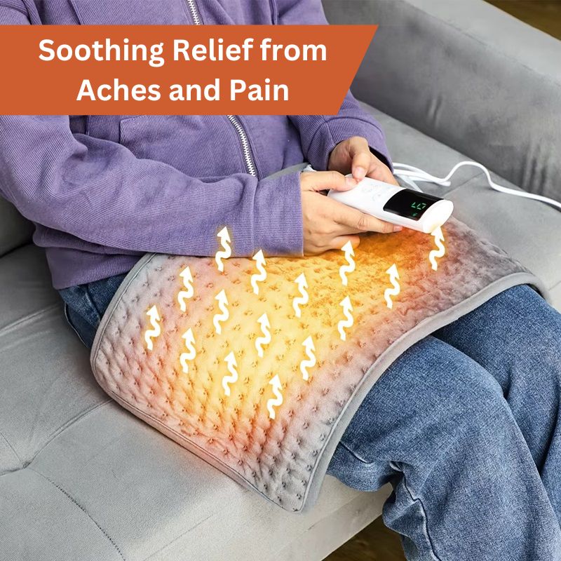 Digital Heat Therapy Pad with Timer and Temperature Control