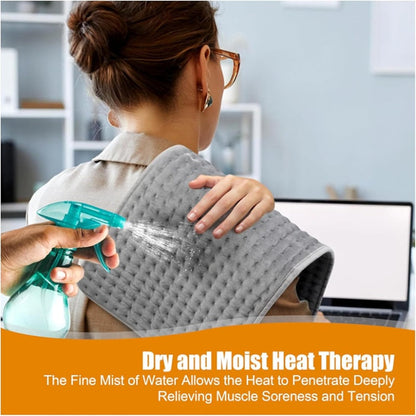 Digital Heat Therapy Pad with Timer and Temperature Control