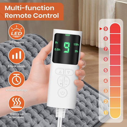 Digital Heat Therapy Pad with Timer and Temperature Control
