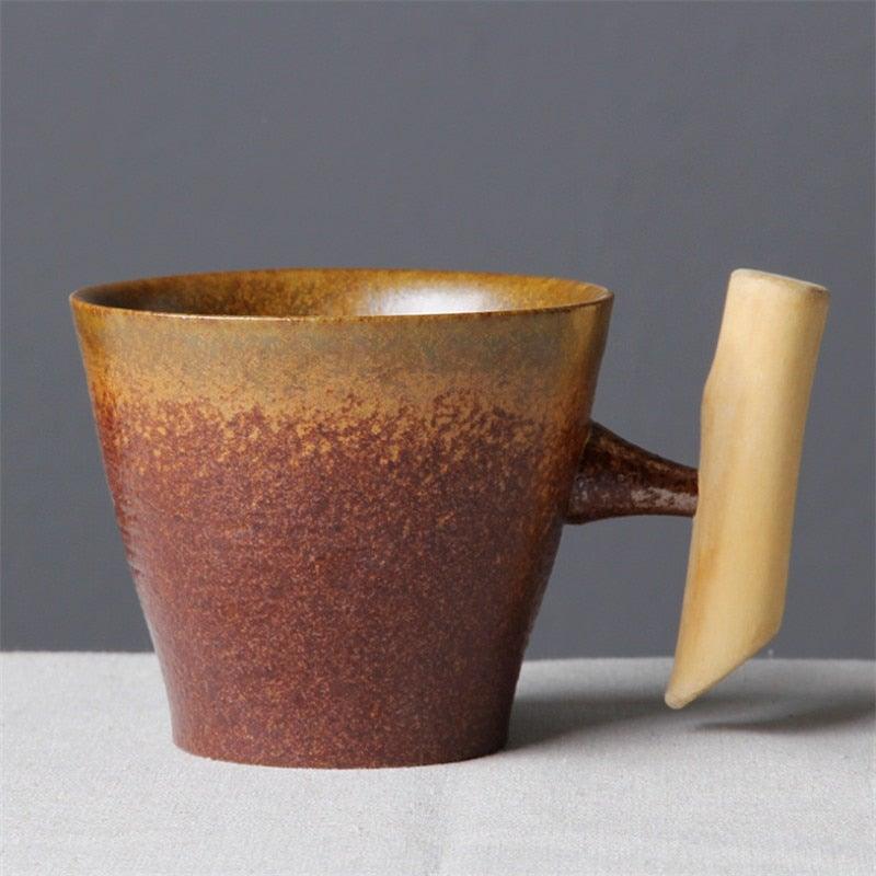 Vintage Style Ceramic Coffee Mug - Fesara