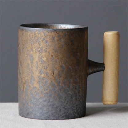Vintage Style Ceramic Coffee Mug