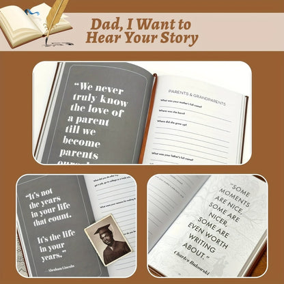 Personalized Family History Keepsake Journal