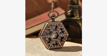 Classic Mechanical Pocket Watch - Timeless Elegant Style - Fesara