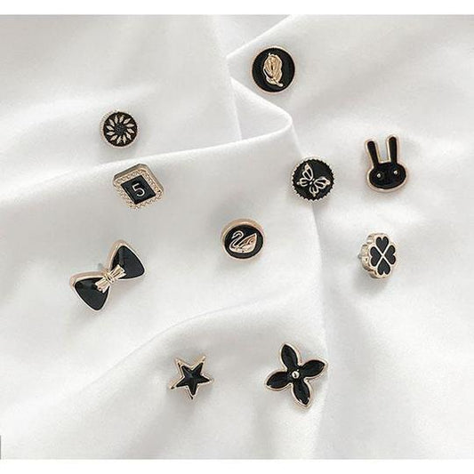 Easy Snap Fasteners - No Sew Button Fix (10 Pack) - Fesara