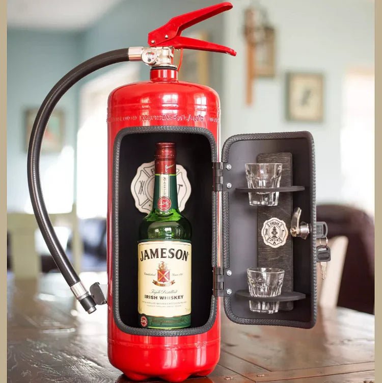 Covert Drink Container in Fire Extinguisher Style