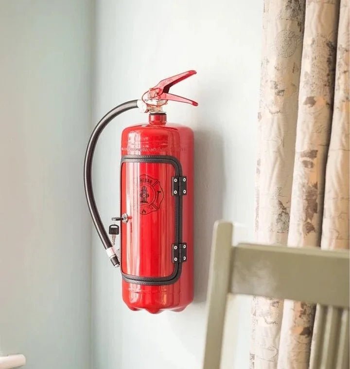 Covert Drink Container in Fire Extinguisher Style
