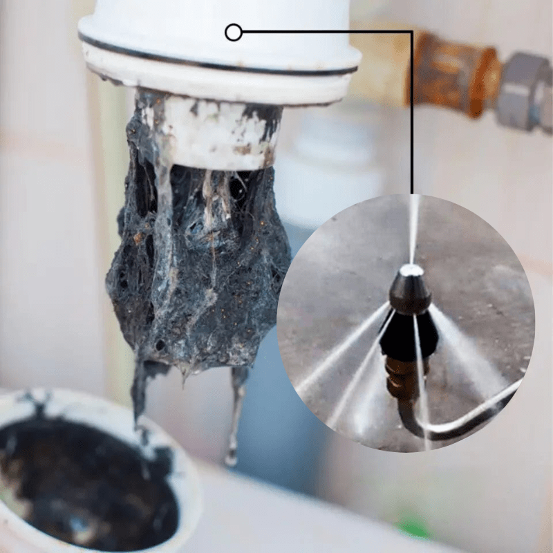Heavy Duty Jet Nozzle for Effective Drain Cleaning