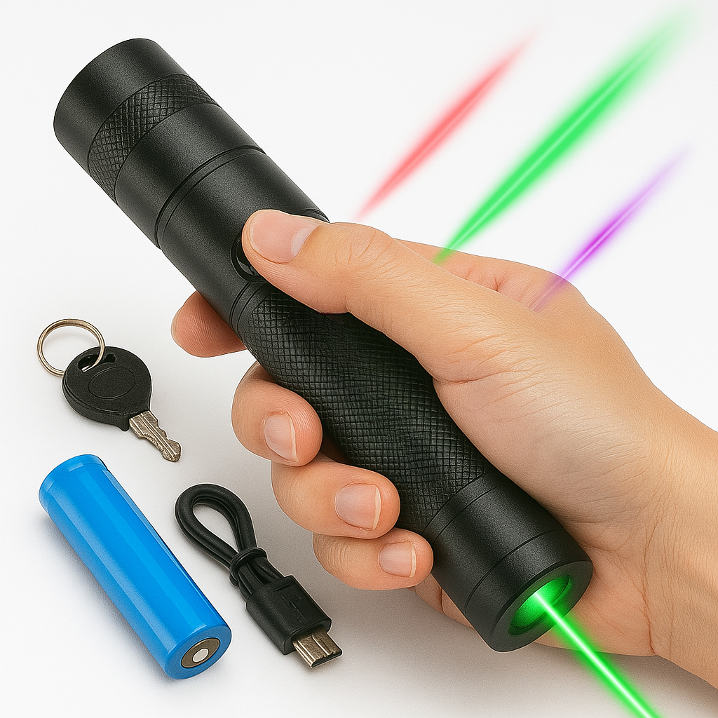 High Power Green Laser Pointer Beam Torch