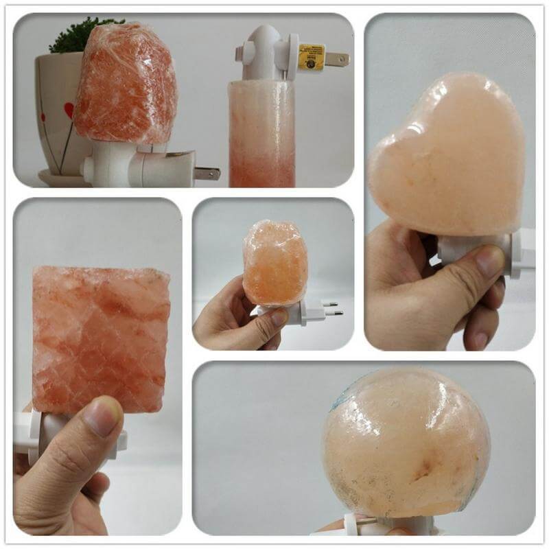 Natural Himalayan Salt Lamp for Air Purification