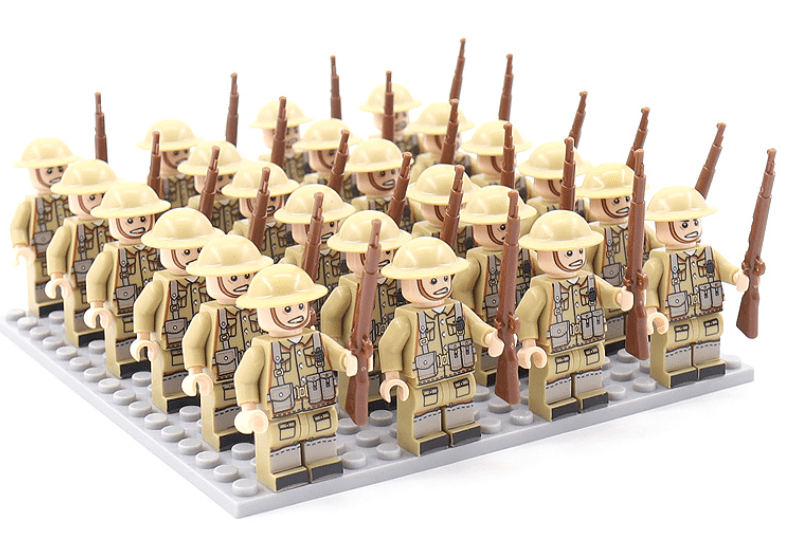 Historic Figure Building Blocks Playset (21 Pieces)