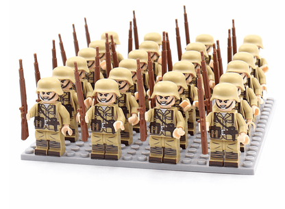 Historic Figure Building Blocks Playset (21 Pieces)