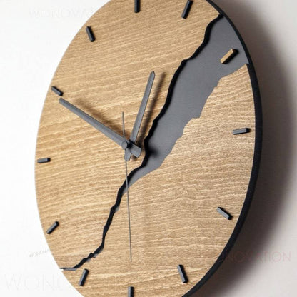 Elegant Wooden Wall Clock
