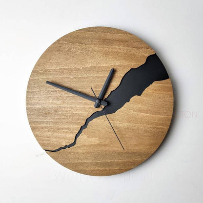 Elegant Wooden Wall Clock