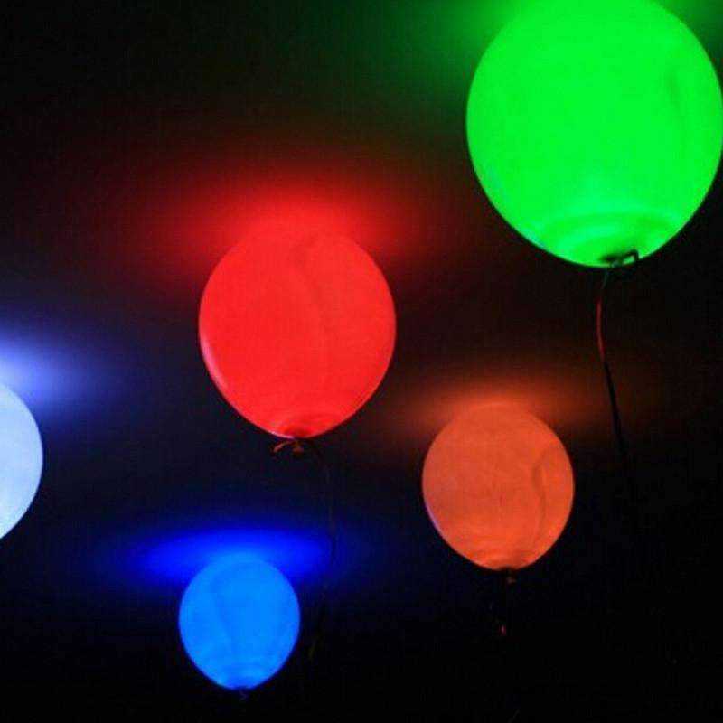 Colorful LED Party Balloons 15 Pack